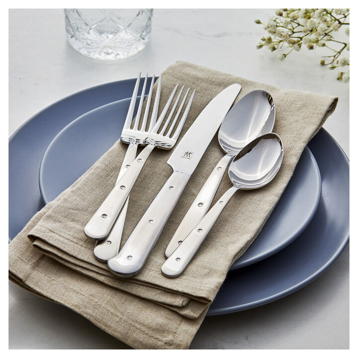Porterhouse, 45-pc, 18/10 Stainless Steel, Flatware Set, large 4