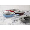 Pans, 26 cm / 10 inch cast iron Frying pan, graphite-grey, small 7