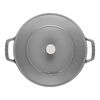 Braisers, Br&auml;ter mit Chistera Drop-Structure 24 cm, rund, Graphit-Grau, Gusseisen, small 6