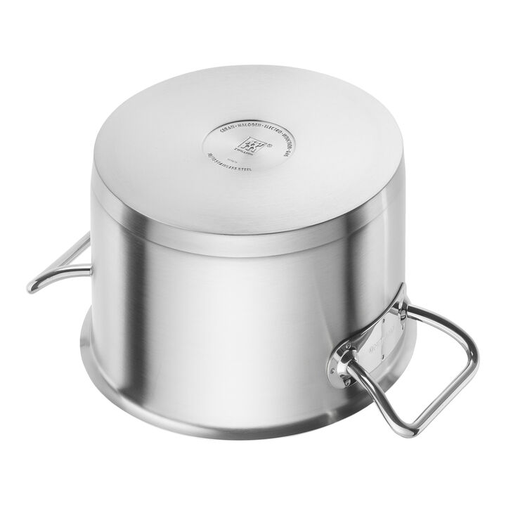 Pro, 8 l 18/10 Stainless Steel Stock pot high-sided, large 4