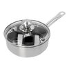 Specialties 3, Egg Poacher 4 inserts 18 cm, 18/10 Stainless Steel, silver, small 5