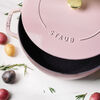 Cast Iron, 5 qt, Essential French Oven, Pink Peony - Factory Second, small 7