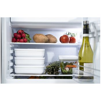 Vakumlu Yemek Taşıma Kabı, L D&uuml;z, Plastik, Beyaz-Gri,,large 7