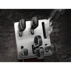 7-tlg, Selbstschärfender Messerblock, Anthrazit