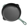 Cast Iron, 11-inch, Traditional Deep Skillet, Eucalyptus, small 4