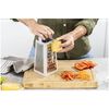 Z-Cut, Tower/box grater, grey, small 8