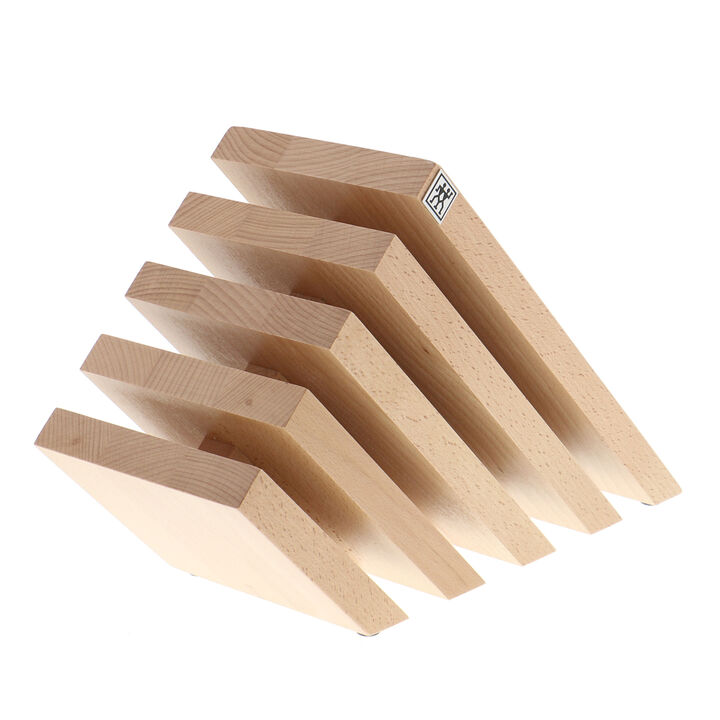 Storage, Beechwood, Slanted Italian Magnetic Block- Natural, large 1