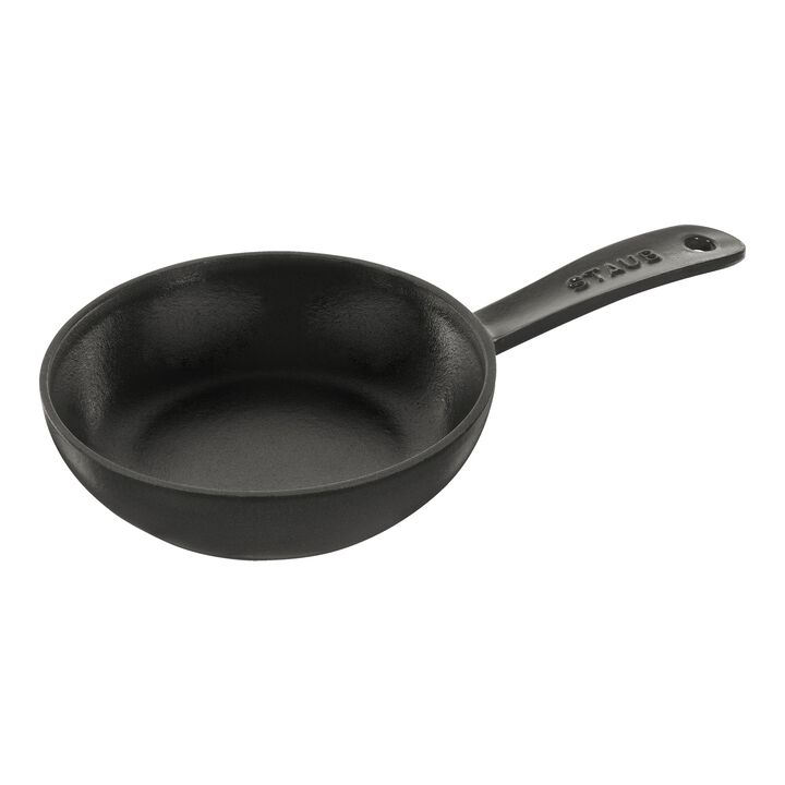 Cast Iron, 6.5-inch, Petite Frying Pan, Black Matte, large 1