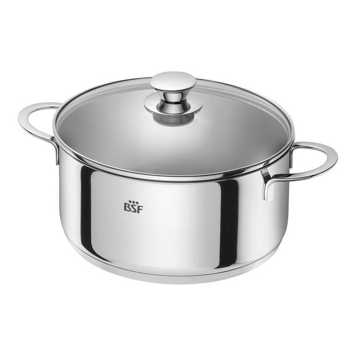 Bordeaux, Casseruola - 24 cm, 18/10 acciaio inossidabile, large 2