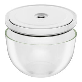Vacuum bowl M / 18 cm, glass, transparent