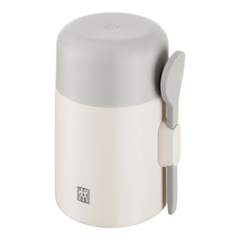 Yemek Kavanozu, 600 ml, paslanmaz &ccedil;elik, A&ccedil;ık Bej,,large 1