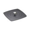 Cast Iron, Square, 10.3" Grill Press, Black Matte, small 4
