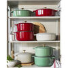 Bellamonte, Cocotte rotonda - 26 cm, rosso, small 15