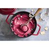 La Cocotte, Cocotte 28 cm, rund, Bordeaux, Gusseisen, small 7