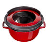 Specialities, 16 cm Cast iron Fondue Set cherry, small 5