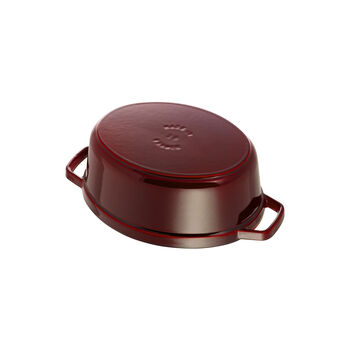 D&ouml;k&uuml;m Tencere | Bordo | 33 cm | 6,75 l | oval,,large 6