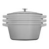 Stackable Set, Stackable Set Large 4 Piece, cast iron, small 2