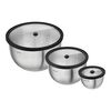 Vakuumsk&aring;lset S/M/L / 6-st, Rostfritt st&aring;l, Silver,,large