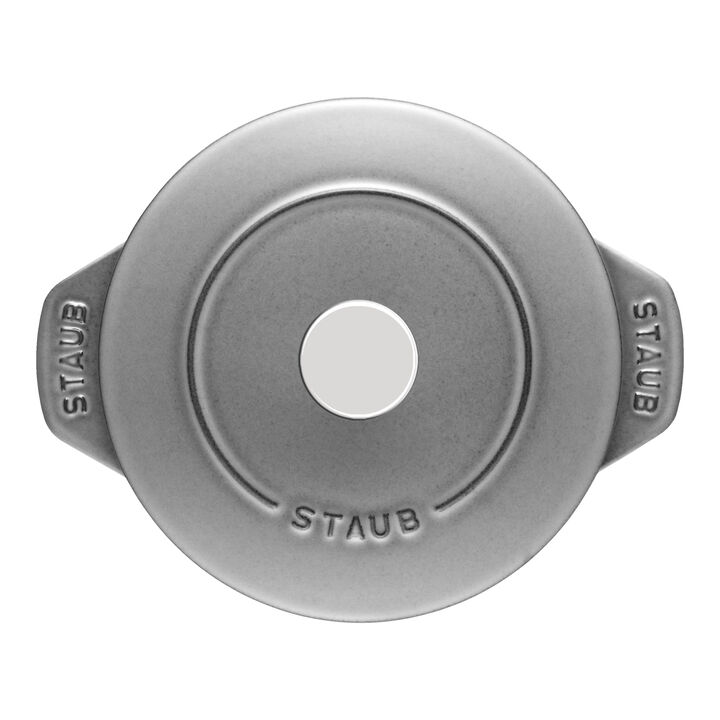 Cast Iron, 1.5 qt, Petite French Oven, graphite grey, large 4