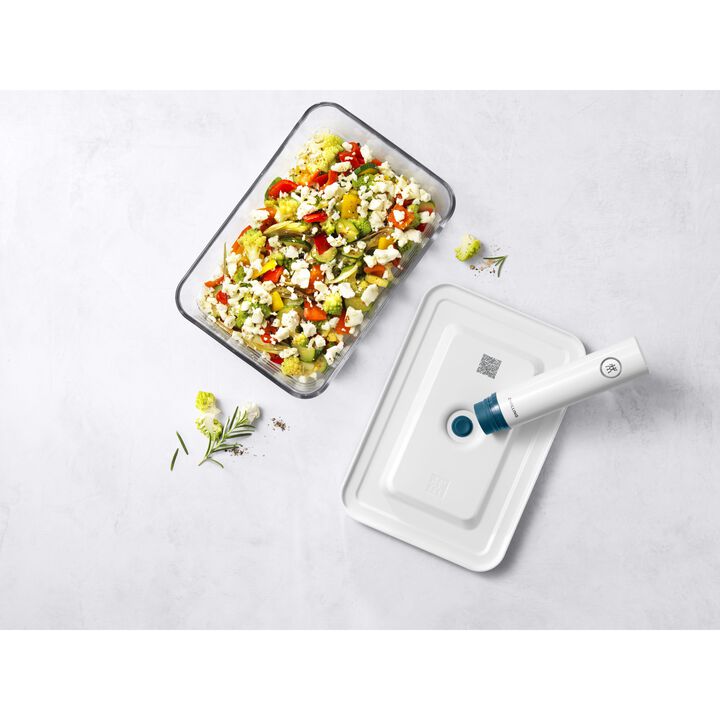 Fresh & Save, Vacuum Gratin Dish, Glass, La Mer, large 4