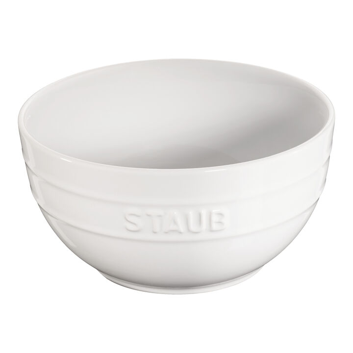 Stoneware, 4-pc, Baking And Bowl Set, White, large 2