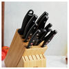 Signature, 11-pc, Knife block set, natural, small 3