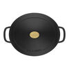 Bellamonte, Cocotte 23 cm, Ovale, Noir mat, Fonte, small 8