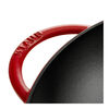 Specialities, Wok com tampa de vidro 37 cm, Ferro fundido, Vermelho cereja, small 3