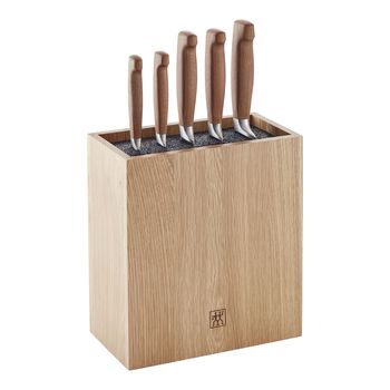 Blok Bı&ccedil;ak Seti | meşe ağacı | 6-par&ccedil;a,,large 1