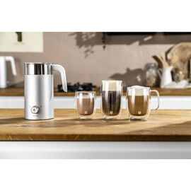 Mjölkskummare, 400 ml, Silver