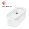 CUBE Box M / 21 cm, transparent-white,,large