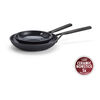 Milano, 2-pc, Frying Pan Set Ceramic Nonstick Titanium, small 1