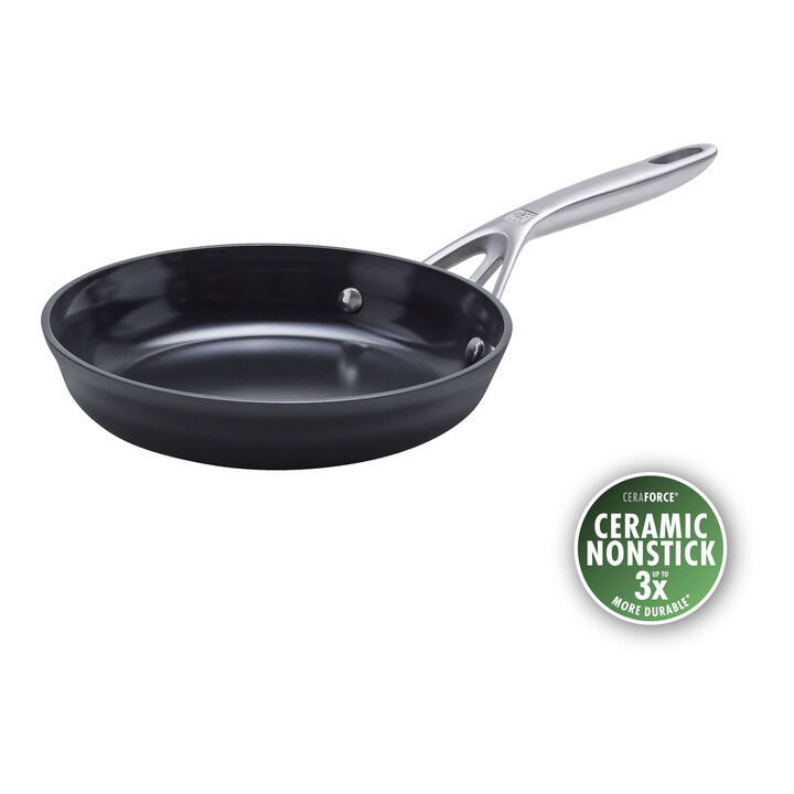 Motion Ceramic, 8-inch, Hard Anodized Fry Pan Ceramic Coating, large 1