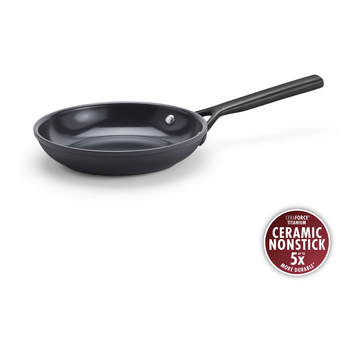 Milano, 8-inch, Frying Pan Ceramic Nonstick Titanium, large 1
