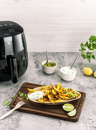 Selbstgemachte Pommes frites